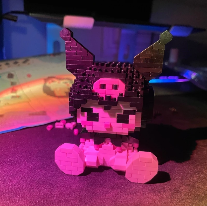 (BRICK) Kuromi Muñeco Armable de Coleccion