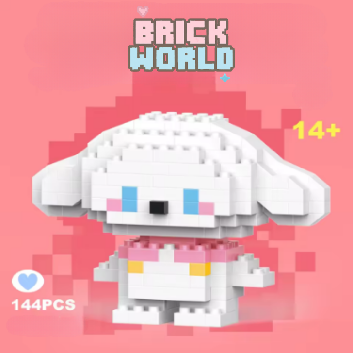 (BRICK) MiniCinnamonroll Muñeco Armable de Coleccion