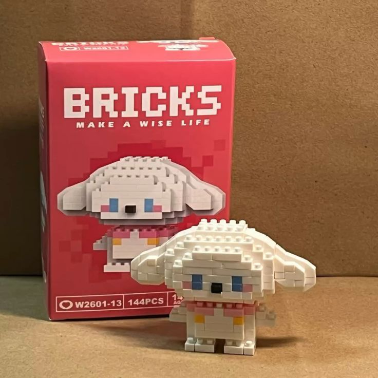 (BRICK) MiniCinnamonroll Muñeco Armable de Coleccion
