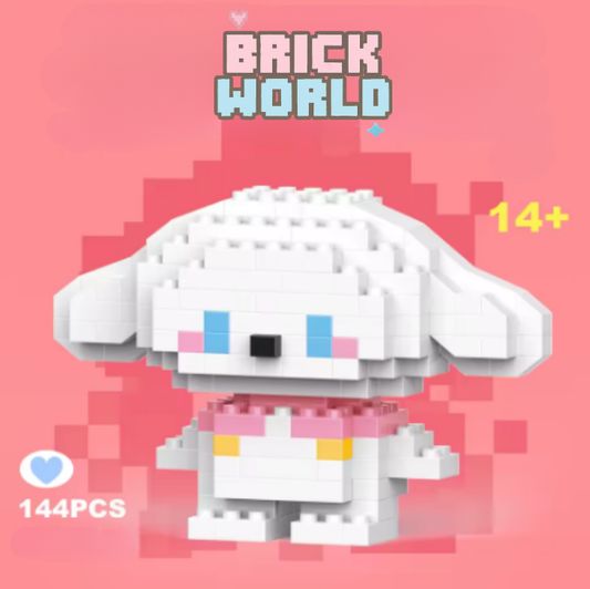 (BRICK) MiniCinnamonroll Muñeco Armable de Coleccion